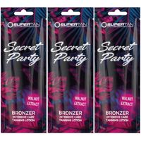 Zestaw 3x Supertan California Secret Party Bronzer 15ml