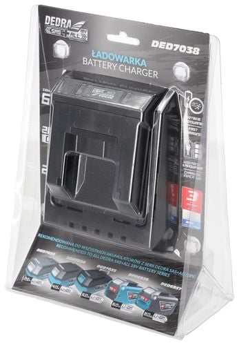 Ładowarka do akumulatorów DEDRA SAS+ALL zasilacz do baterii 18V 60W na Arena.pl