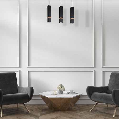Lampa wisząca VIDAR BLACK 3xGU10 na Arena.pl