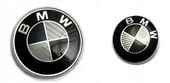 BMW E46 E90 Znaczek przód tył Carbon 82mm E46 E60 F10 X3 X5
