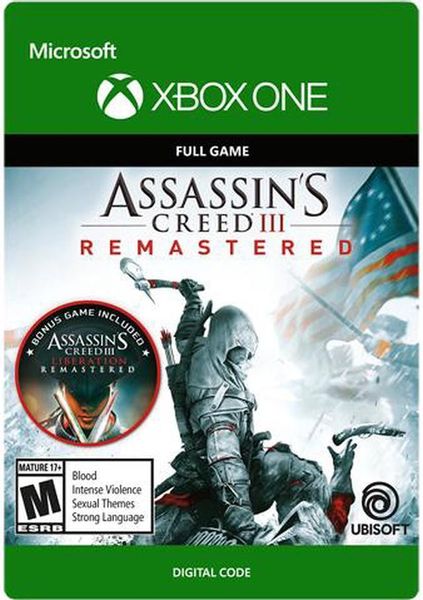 Assassin's Creed 3 Remastered XBOX ONE SERIES X/S KLUCZ CD KEY BEZ VPN 24/7 zdjęcie 1