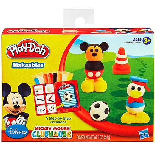 HASBRO A5729 PlayDoh Bajkowe KARTY Mickey mouse zdjęcie 2