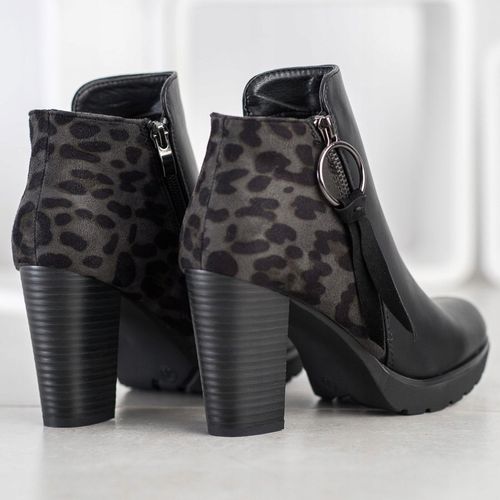 Ciepłe Botki Leopard Print r.40 na Arena.pl