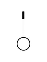 Nowoczesna lampa pionowy ring Autlan LE42771 LED 25W 3000K czarny