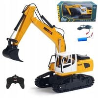 KOPARKA RC POJAZD BUDOWLANY ZDALNIE STEROWANA PREZENT DLA DZIECI PILOT RC