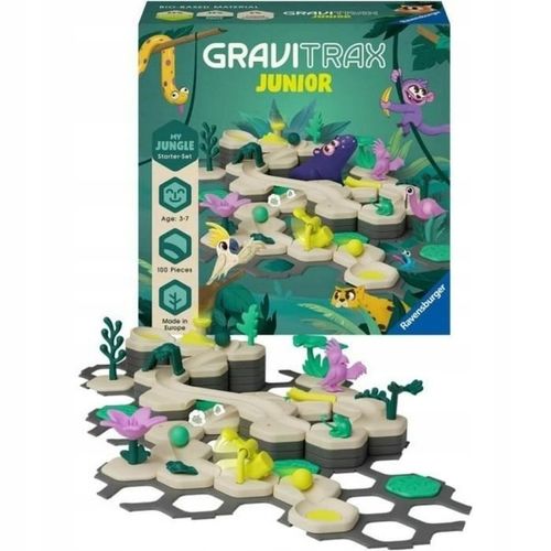 Zestaw startowy Gravitrax Junior Dżungla 274994 Ravensburger na Arena.pl