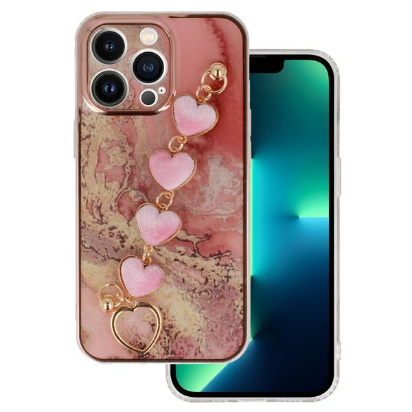 Trend Case do Iphone 13 Pro wzór 6 różowy zdjęcie 1