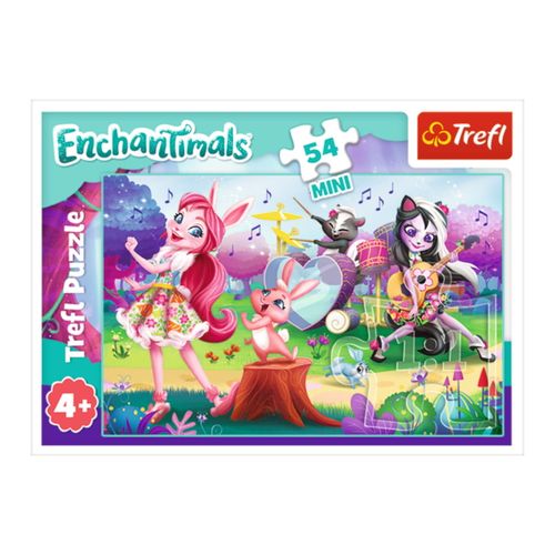 PUZZLE 54 TREFL MINI ENCHANTIMALS 19619 4+ na Arena.pl