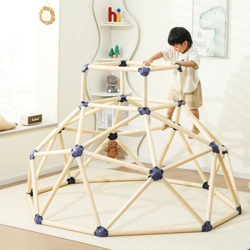 kopuła wspinaczkowa plastikowa duża - beżowa na Arena.pl