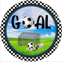 Opłatek na tort Piłka Nożna Bramka Gol Mecz Klub Piłkarski Boisko