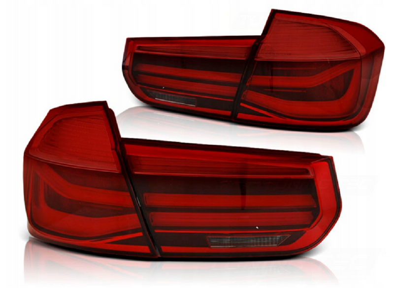 Lampy Tylne DIODOWE Do Twojego BMW F30 11-15 RED LED BAR DEPO zdjęcie 2