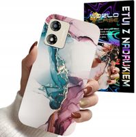 ETUI CASE DO MOTOROLA MOTO E13 - MARMUR WZORY DLA KOBIET PLECKI OBUDOWA