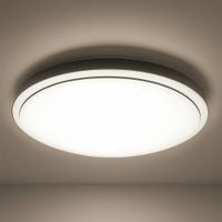 Plafon Liria 3xE27 fi 39cm Czarny