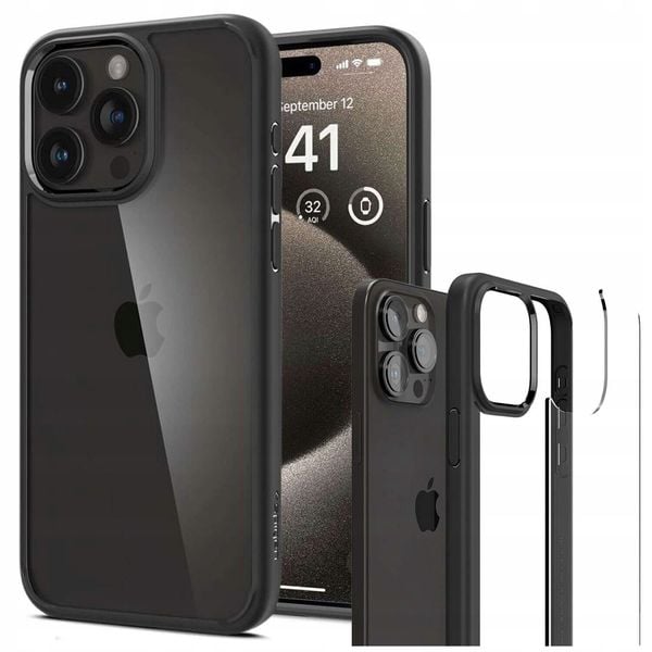 Plecki niktrade do Apple iPhone 15 Pro Max czarny zdjęcie 13