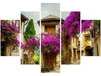 105CM 150CM OBRAZ 5 ELEM STARE MIASTO PROWANSJI DRUK