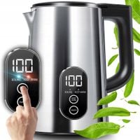 Czajnik elektryczny RETOO ER1243 1800 W 1,8 l srebrny/szary