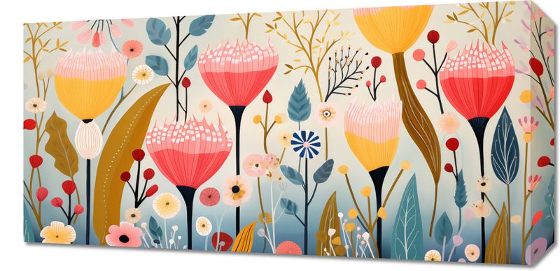 Obraz 60x30cm Ogród Marzeń zdjęcie 1