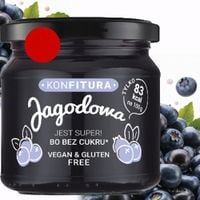 DEVALDANO - KONFITURA BEZ CUKRU - JAGODOWA 190g / słoik