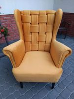 Fotel Uszak z przeszyciem