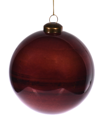 Bordowa bombka 10cm # na Arena.pl