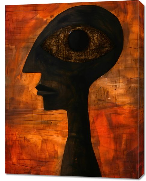 Obraz 70x90cm Głęboki Wgląd zdjęcie 1