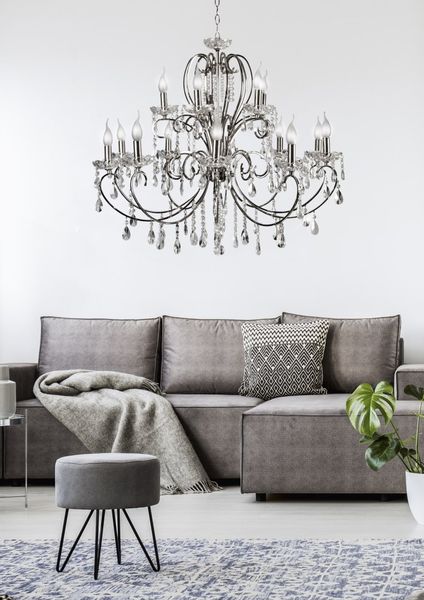 Aurora zwis 10+5 *40W E14 chrom zdjęcie 2