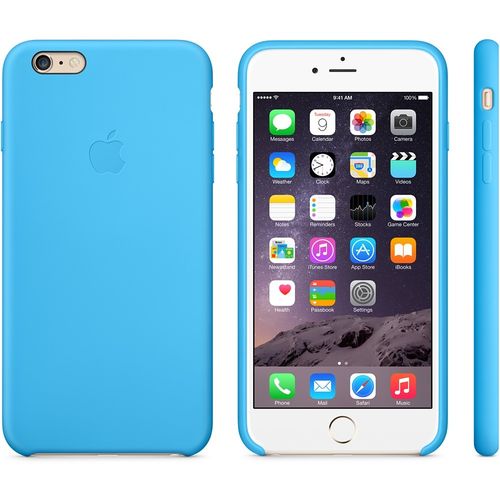 Apple iPhone 6 Plus, Silikonowe Etui, Niebieski na Arena.pl