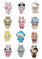 Wydruk cukrowy na tort A4 LaBubu 12 obrazków DIY