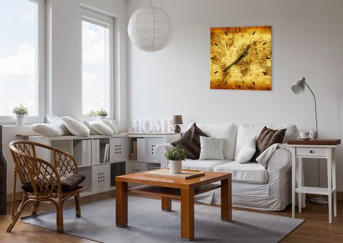 Zegar Ścienny - Mapa Świata - 60X60 Cm - C3Ac60X60-0127 na Arena.pl
