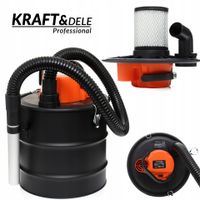 Odkurzacz przemysłowy do popiołu 230v 2000 w 20 l kraft&dele KD477
