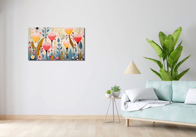 Obraz 90x50cm Ogród Marzeń zdjęcie 2