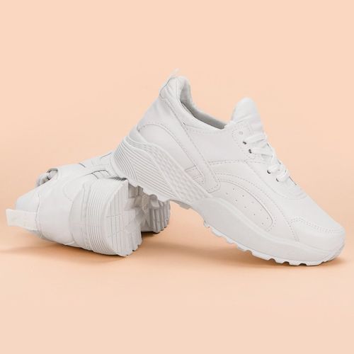Białe Sneakersy Na Platformie r.38 na Arena.pl