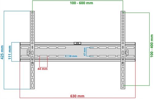 UCHWYT DO TELEWIZORA 32-85 CALI UNIWERSALNY SOLIDNY REGULOWANY GÓRA na Arena.pl