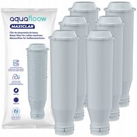 AquaFloow MaxiClar - filtr wody do ekspresu Krups Nivona Melitta - 6 sztuk