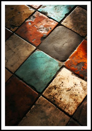 Plakat 67,5x100cm Ceramiczna Kompozycja na Arena.pl