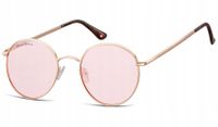 RÓŻOWE Okulary PRZECIWSŁONECZNE LENONKI Montana barwione