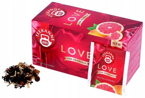 Herbata owocowa w torebkach Teekanne Love grejpfrut 20szt x9 na Arena.pl