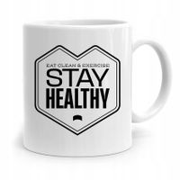 Kubek Prezent Dla Doktora Lekarza Stay Healthy Z Nadrukiem Ze Zdjęciem