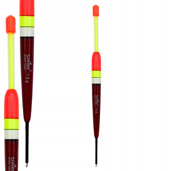 Spławik Przelotowy z BALSY SHARK 1,5 g/15,5 cm gniazdo na nasadkę świecącą zdjęcie 1