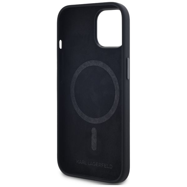 Etui Karl Lagerfeld do iPhone 15, Czarny, MagSafe zdjęcie 7
