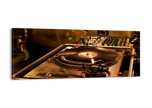 Obraz Na Płótnie - Studio Nagrań  - 100X40 Cm - Ab100X40-0505 na Arena.pl