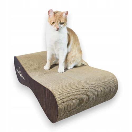 Drapak dla kota MIMI | brązowy 40cm | 70x23x40 cm | MruuPruu na Arena.pl