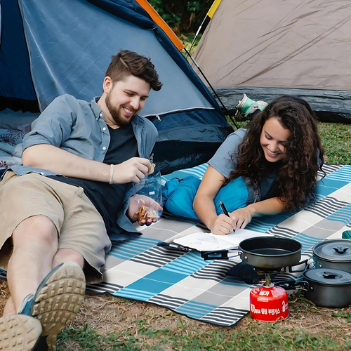 Koc piknikowy 200x200 krata na Arena.pl