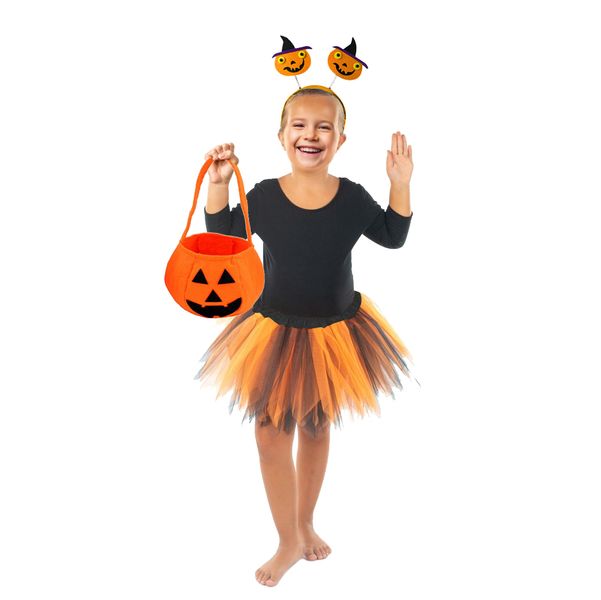 przebranie halloween dla dziewczynki 3w1 zdjęcie 3