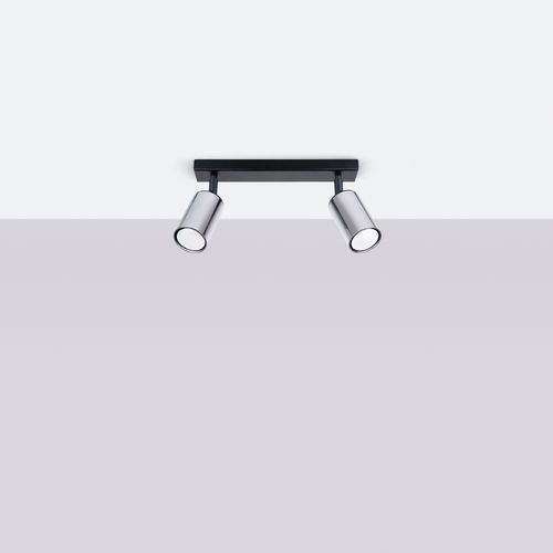 Plafon WINX 2 czarny/chrom na Arena.pl