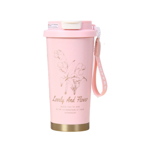 kubek termiczny z uchwytem i ustnikiem, przenośny 550ml bd28wz2 na Arena.pl