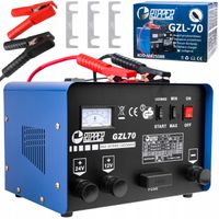 PROSTOWNIK Z ROZRUCHEM ŁADOWARKA GZL-70 FAST CHARGE + ROZRUCH 12V/24V 500AH