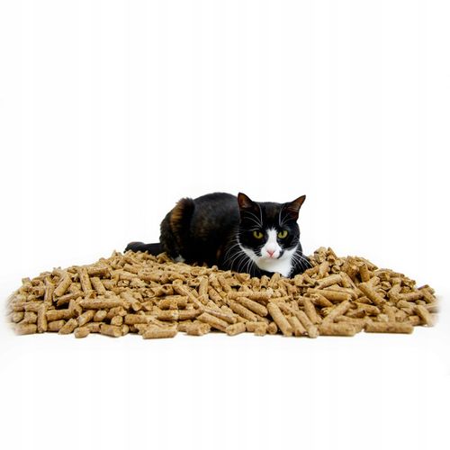 ŻWIREK DREWNIANY PELLET DLA KOTA KRÓLIKA ŚWINKI OPAŁ 15kg 40l na Arena.pl