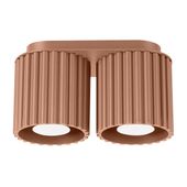 Plafon AURA 2 mocca GU10