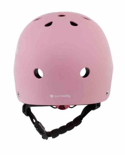 Kask M dla dzieci 3-7 lat z lampką LED różowy na Arena.pl